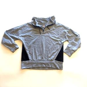 Lucy Quarter Zip Funnel Neck Sweatshirt